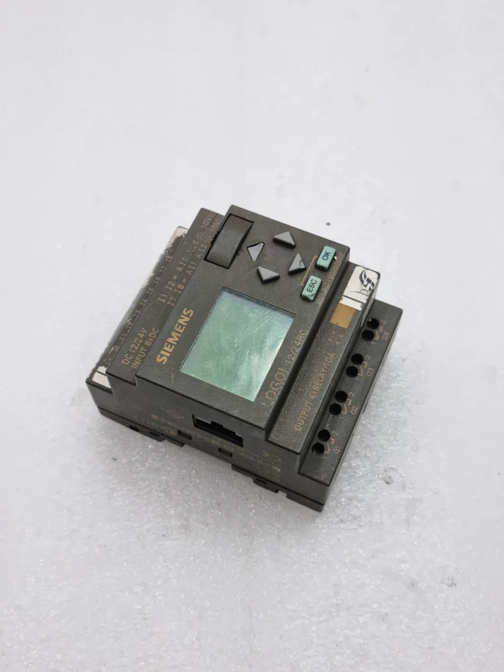 Siemens 6ED1052-1MD00-0BA6 12/24Rc Logo Plc Controller DC 12/24V 6ED10521MD000BA